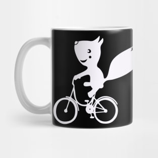 Squirrel Biking Mug